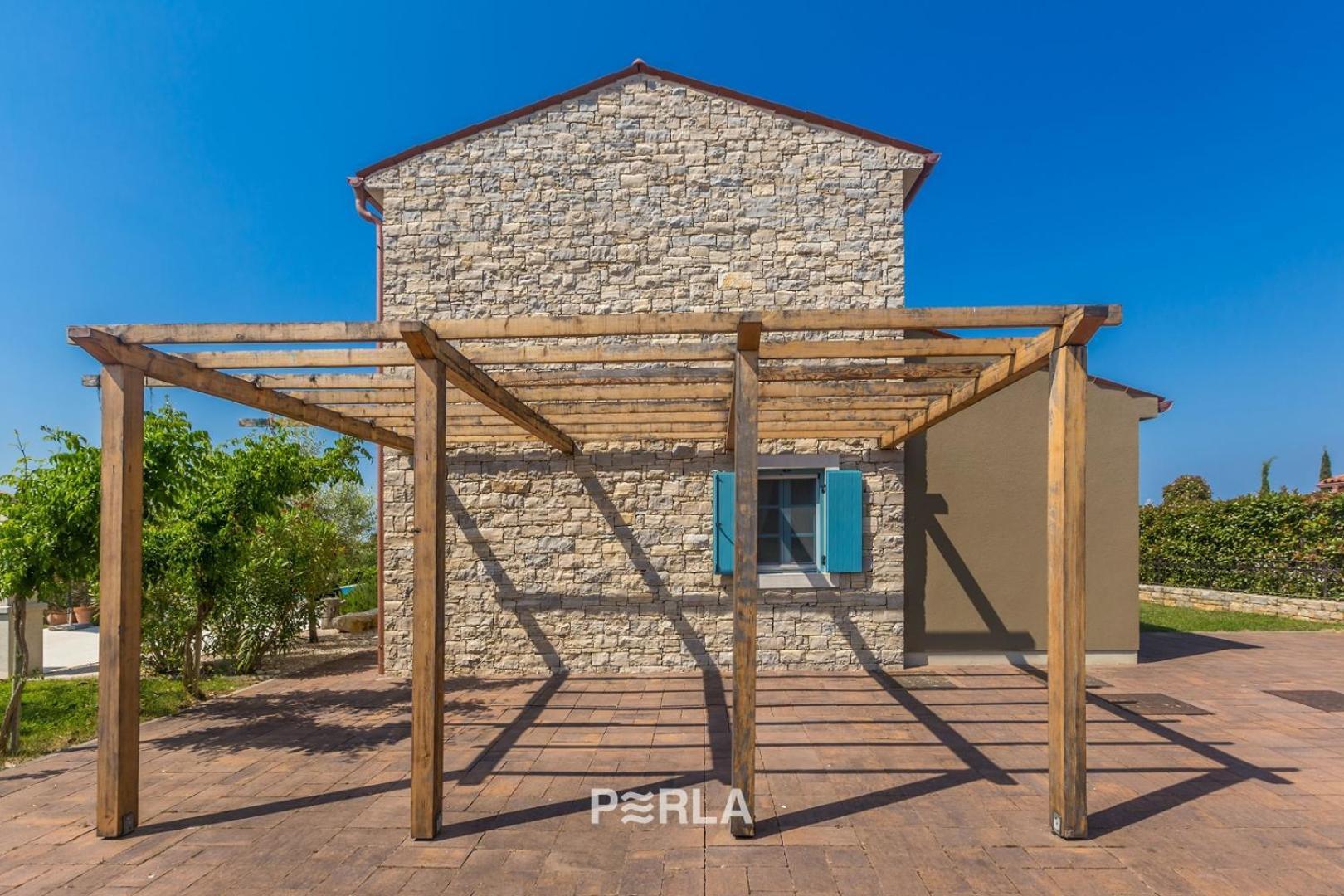 Charming Villa La Perla With Pool, Jacuzzi And Sea View Near Umag Exterior photo